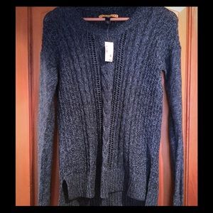 Prince & Fox Blue Cable Knit Sweater